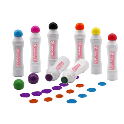 Marqueurs de peinture Chubbie couleurs assorties (lot/8)