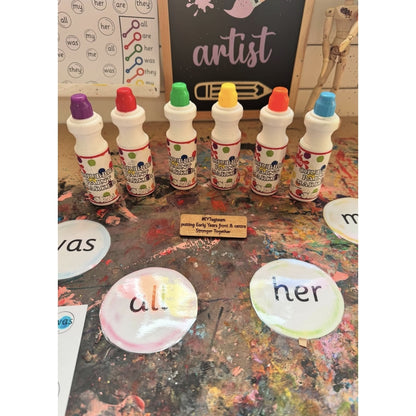 Marqueurs de peinture Chubbie couleurs assorties (lot/8)