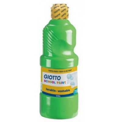Gouache lavable Giotto School 500 ml - Vert cinabre