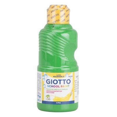 Gouache lavable Giotto School 500 ml - Vert