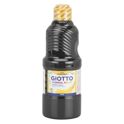 Gouache lavable Giotto School 500 ml - Noir