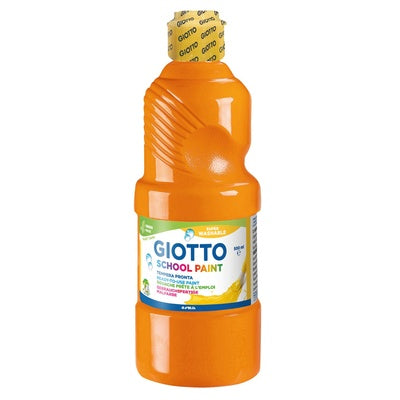 Gouache lavable Giotto School 500 ml - Orange