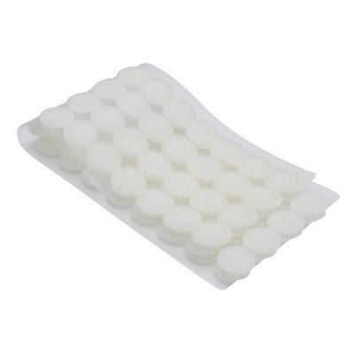Pastilles auto-agrippantes adhésives (lot/125) - crochet 22 mm