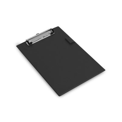 Porte-bloc A5 recouvert de PVC - noir