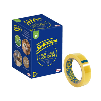 Ruban adhésif Sellotape Golden Original 24 mm x 66 m