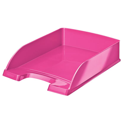 Corbeille à courrier WOW Plus - rose