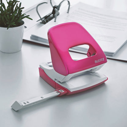 Perforateur Leitz Nexxt WOW - rose