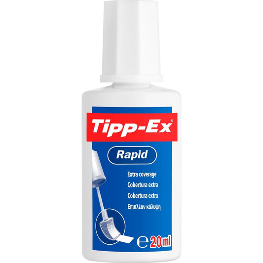 Correcteurs liquides Tipp-Ex Rapid 20 ml (lot/10)