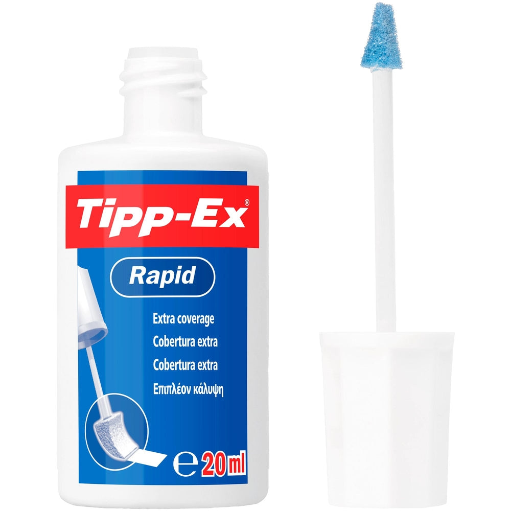 Correcteurs liquides Tipp-Ex Rapid 20 ml (lot/10)