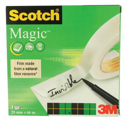 Ruban adhésif Scotch 810 Magic - 25 mm x 66 m