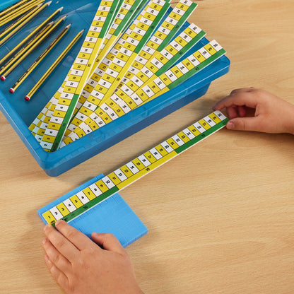 Règle Helix Early Learning blanche/jaune