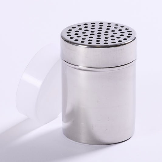 Spatule à farine en acier inoxydable 70 mm argentée