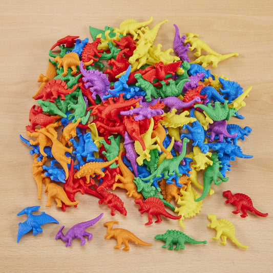 Lot de 128 pièces dinosaures