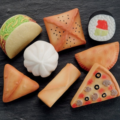 Boîtes de pierres alimentaires (lot/6)