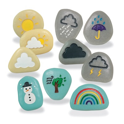 Lot de 10 Pierres météo