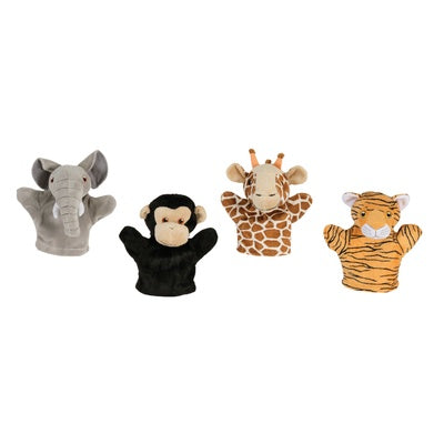 Mes premières marionnettes - animaux d'Afrique (lot/4)