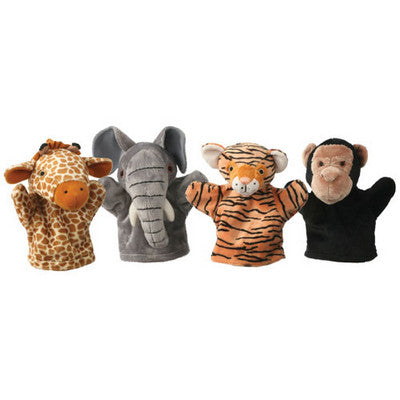 Mes premières marionnettes - animaux d'Afrique (lot/4)