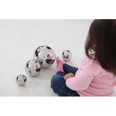 Balles réfléchissantes sensorielles (lot/4)