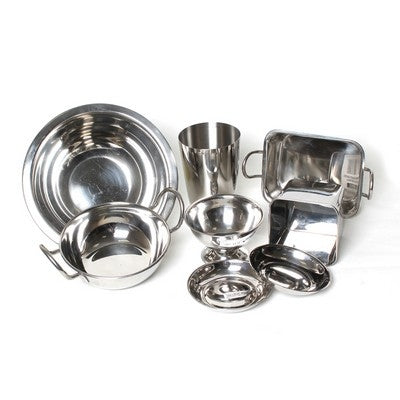 Lot de 8 Bols pour cuisine de boue