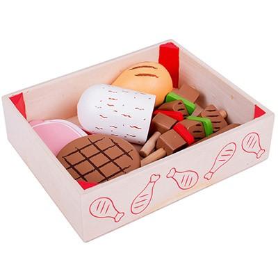 Caisses en bois pour trier les aliments