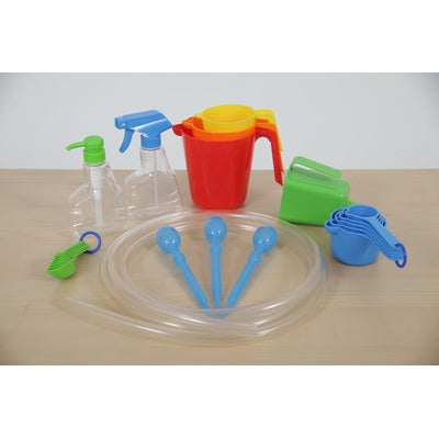 Kit d'activités sable et eau (lot/14)