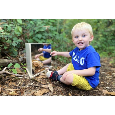 Miroir en bois à 4 faces