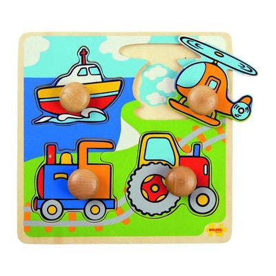 Mon premier puzzle à encastrement Transport