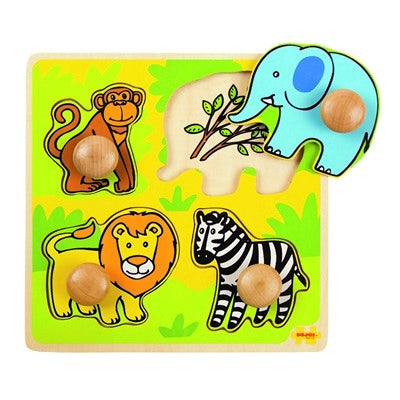 Mon premier puzzle à encastrement Safari