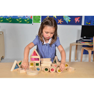 Blocs arc-en-ciel (lot/24)