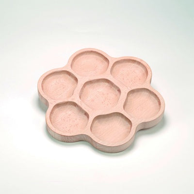 Plateau à fleurs naturelles 6 compartiments