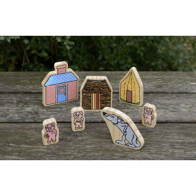 Ensemble les trois petits cochons