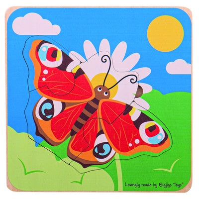 Puzzle sur le cycle de vie Papillon