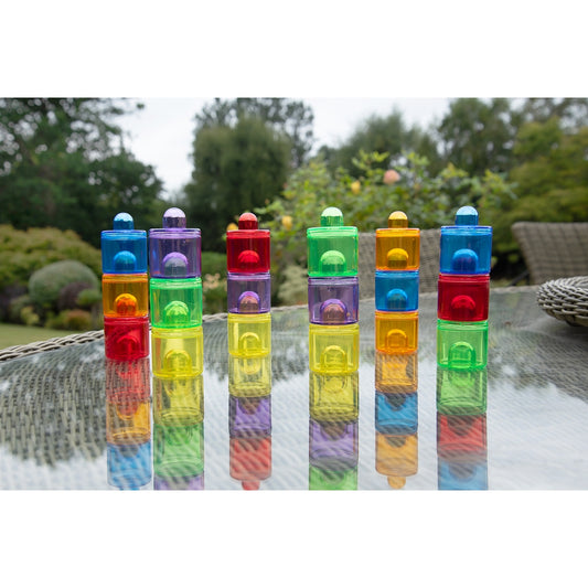 Lot de 18 Pots de peinture translucides