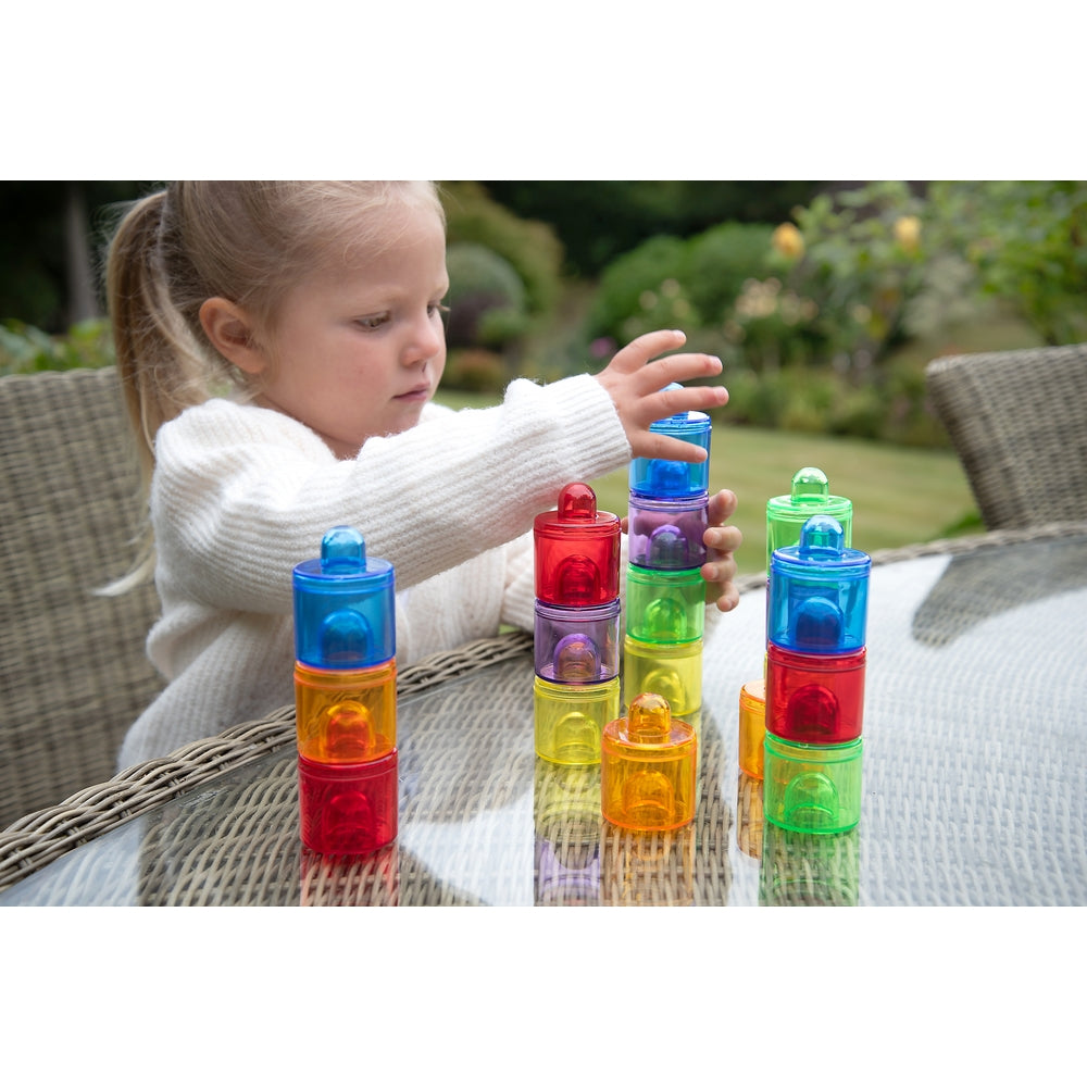 Pots de peinture translucides (lot/18)
