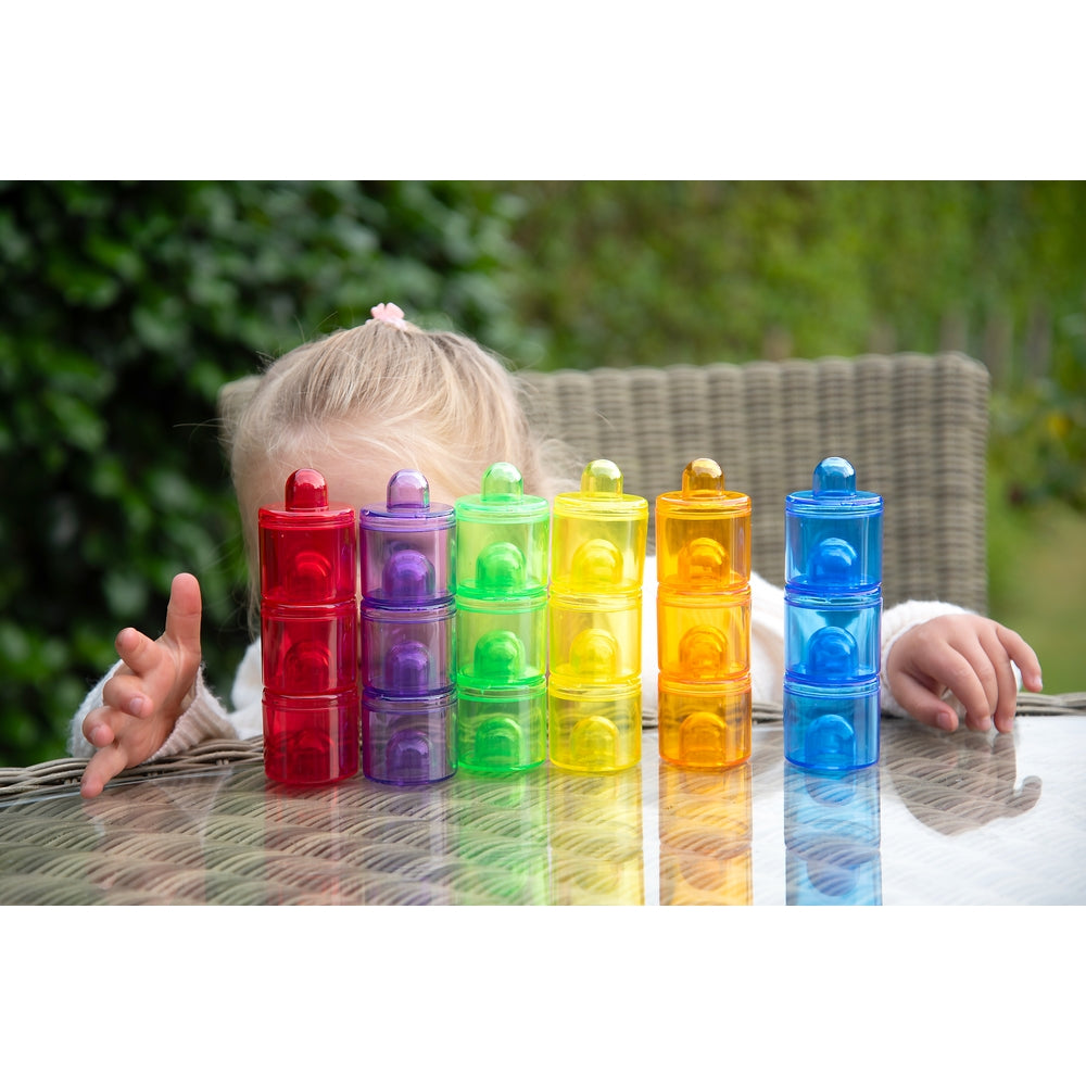 Pots de peinture translucides (lot/18)