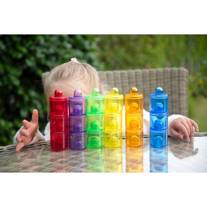 Pots de peinture translucides (lot/18)