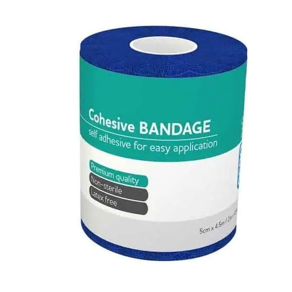 Bande cohésive sans latex 50 mm x 4,5 m