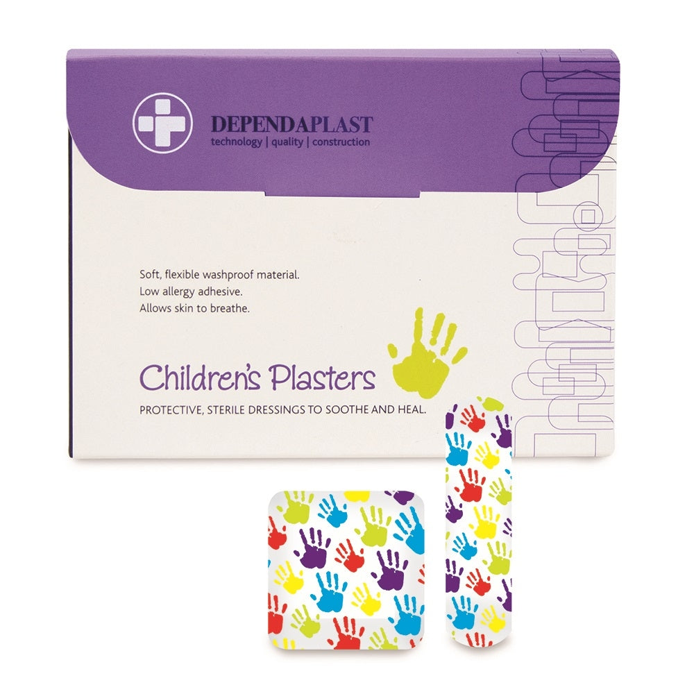 Pansements pour enfants, boîte assortie de 100