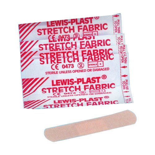 Pansements extensibles (lot/100) - 38 x 20 mm