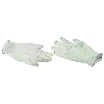 Gants jetables en vinyle sans poudre (lot/100) - Grand