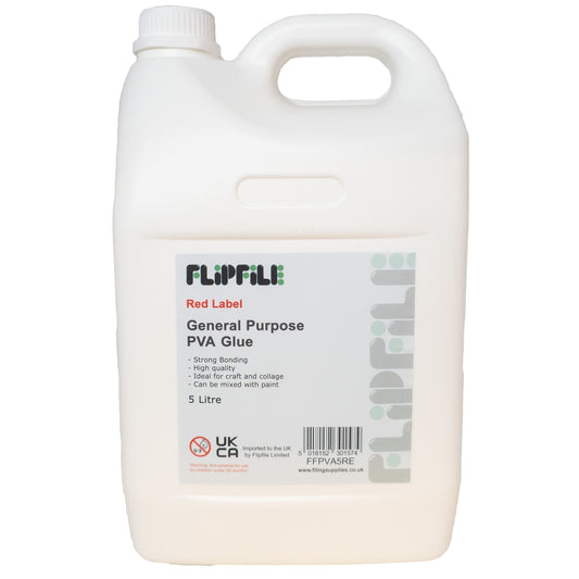 Colle PVA Flipfile Red Label - 5 litres