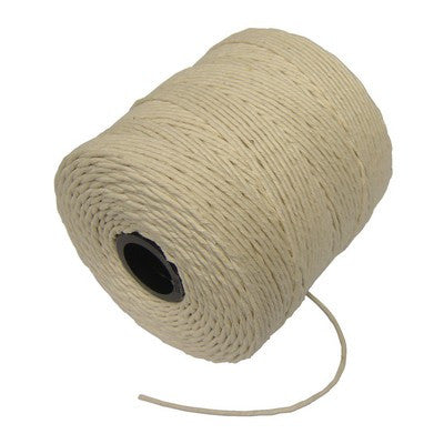 Ficelle en coton moyenne blanche 500 g