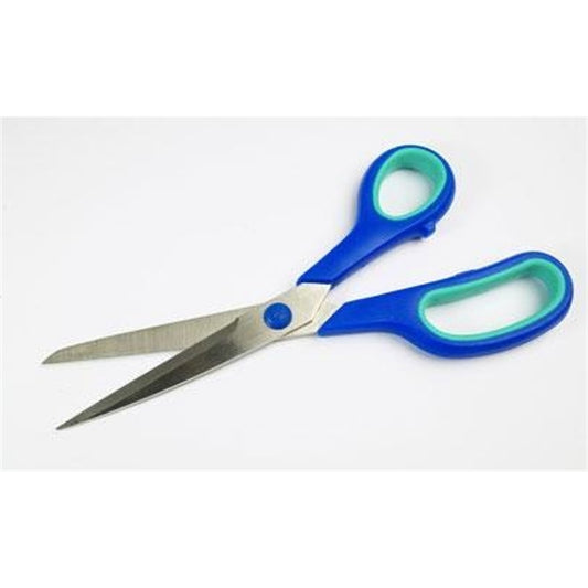 Ciseaux bleus à prise confortable de 20 cm
