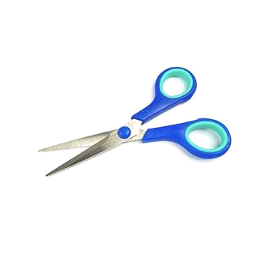 Ciseaux bleus à prise confortable de 15 cm