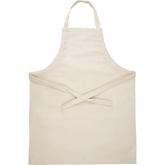Tablier en coton naturel 7-12 ans