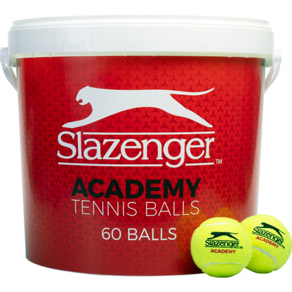 Balle de tennis Slazenger Academy Trainer, seau de 60 balles