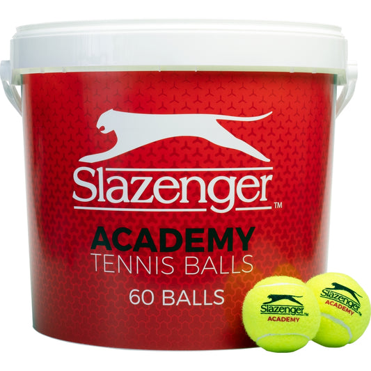 Balle de tennis Slazenger Academy Trainer, seau de 60 balles