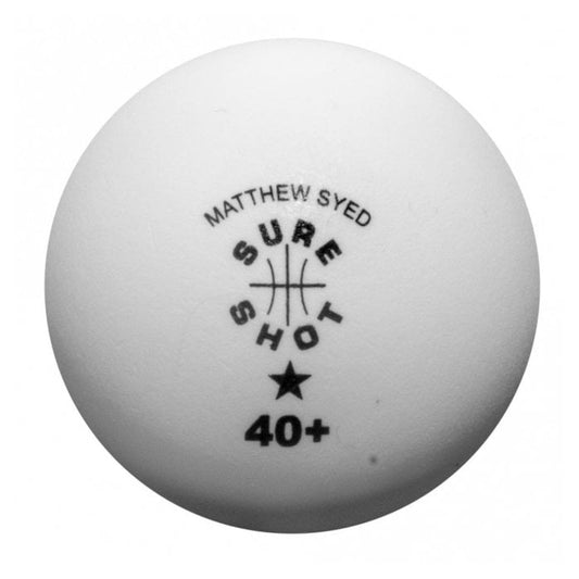 Matthew Syed seau de 72 balles blanches