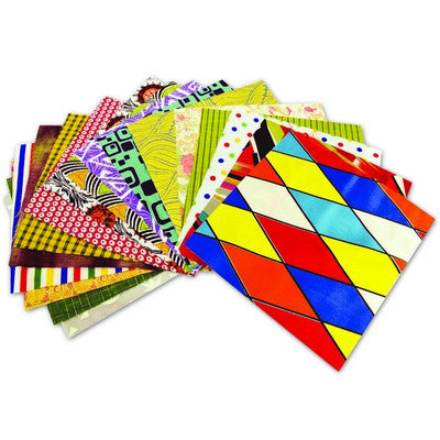 Carrés de tissu à motifs (lot/25)