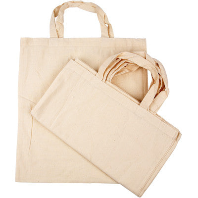 Sacs naturels à décorer (lot/5)